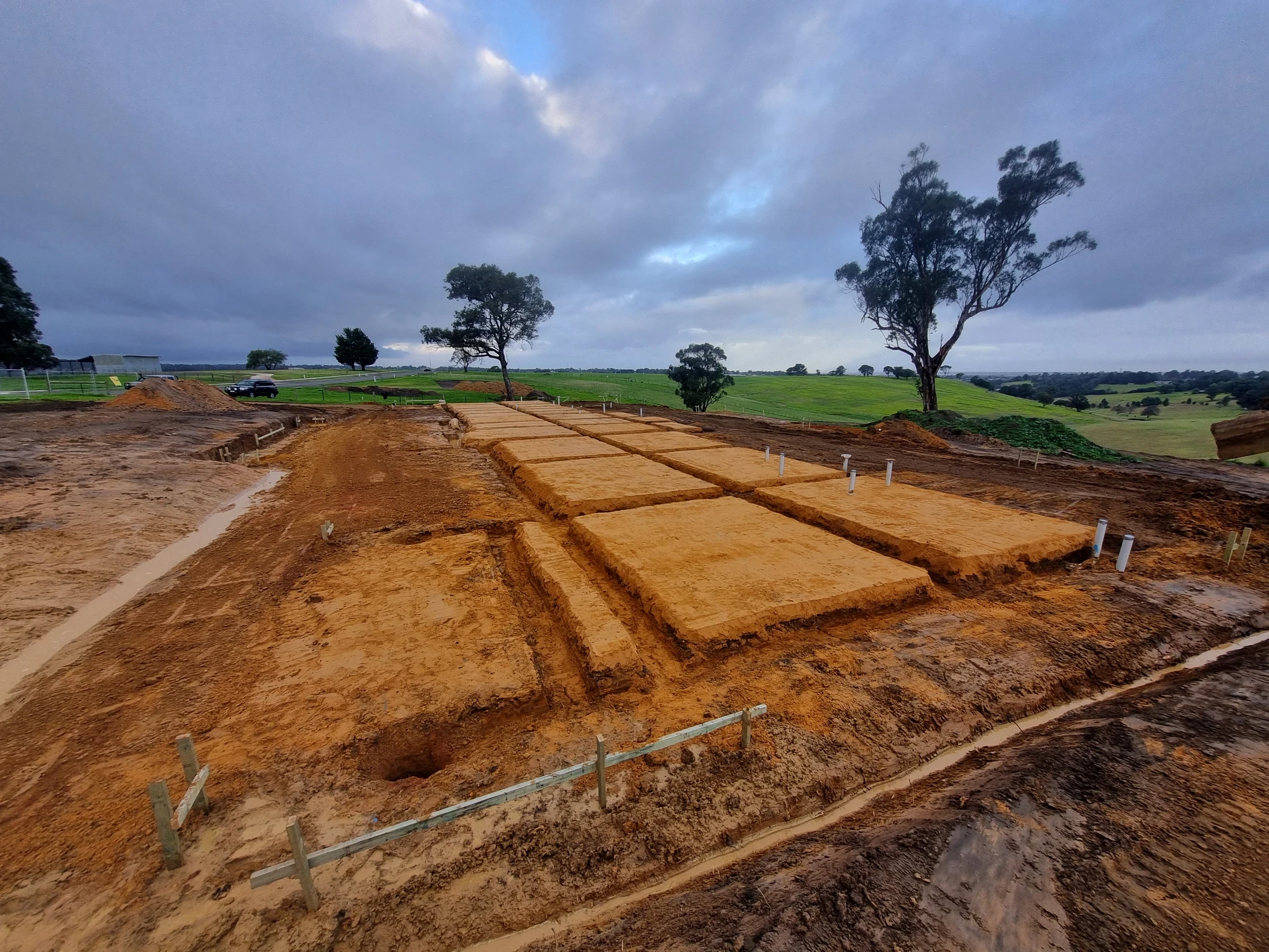 Levelled Earthworks
